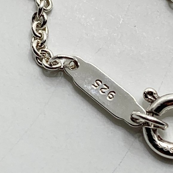 Authentic Tiffany & Co 925 Silver Triple Square Cushion Pendant Necklace - Picture 5 of 8